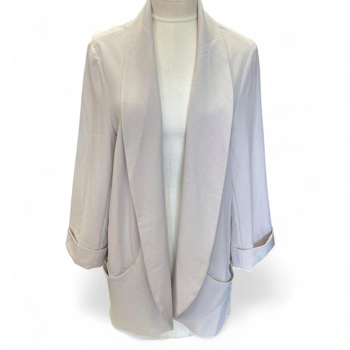 Dr2 tan blazer with pockets