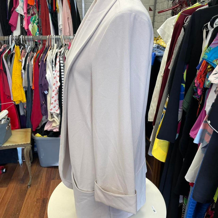 Dr2 tan blazer with pockets