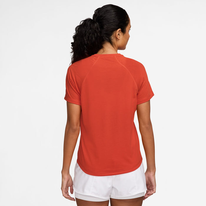 Nike Dri-FIT Women's Trail Running T-Shirt - Picante Red/Black