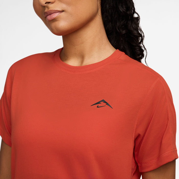 Nike Dri-FIT Women's Trail Running T-Shirt - Picante Red/Black