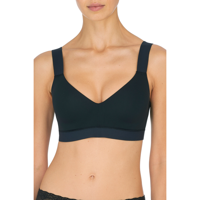 Dynamic Convertible Contour Sports Bra in Black - Romantiques
