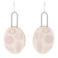 Earrings - Iconic Oval Drops by Catie Miller Ceramics