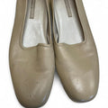 Easy spirit taupe leather ballet