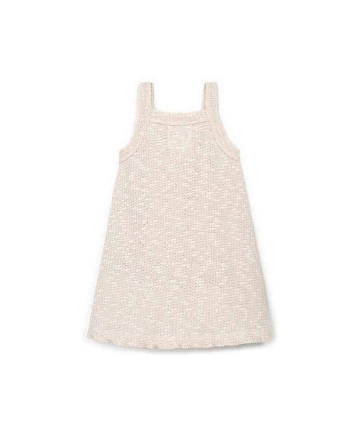 EMBELLISHED PIQUÉ DRESS - KIDS