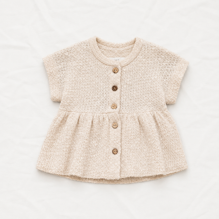 EMBELLISHED PIQUÉ TUNIC - BABY