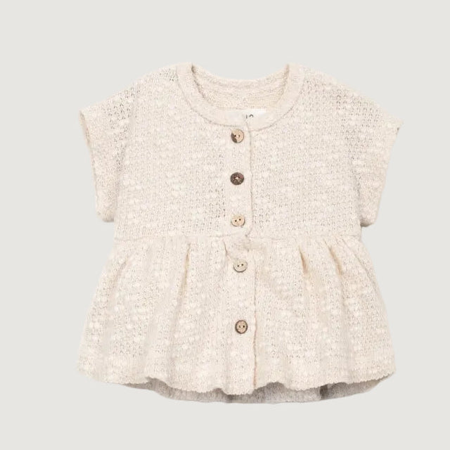 EMBELLISHED PIQUÉ TUNIC - BABY