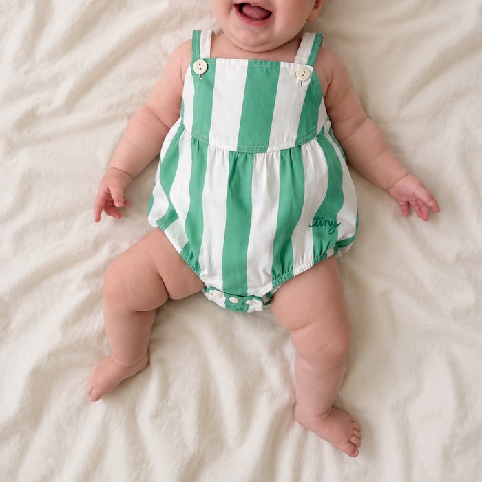 Emerald Stripes Baby Body - BABY