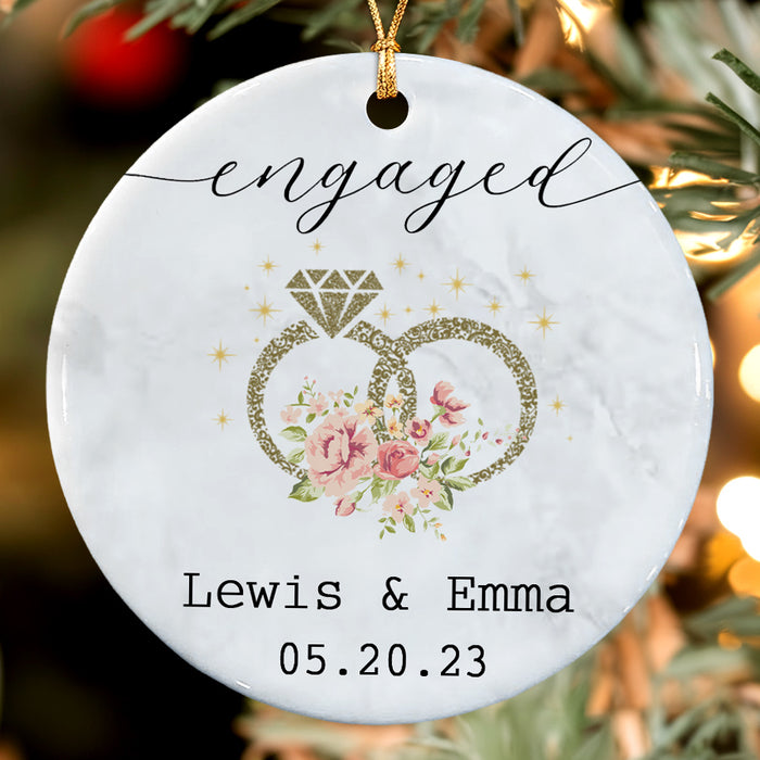 Engaged Ornaments | Engagement Announcement
