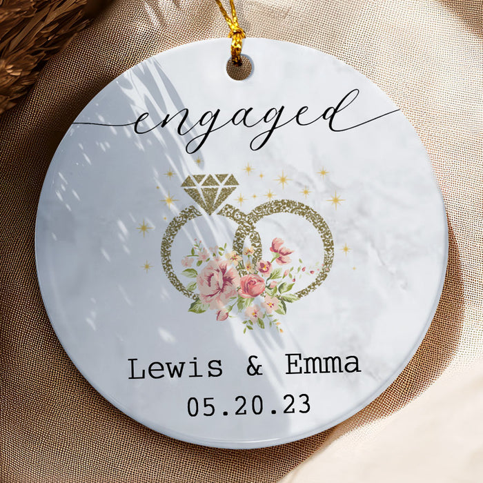 Engaged Ornaments | Engagement Announcement