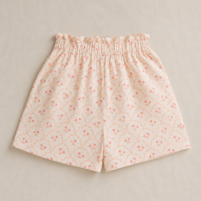 Erica Textured Paperbag Waistline Shorts