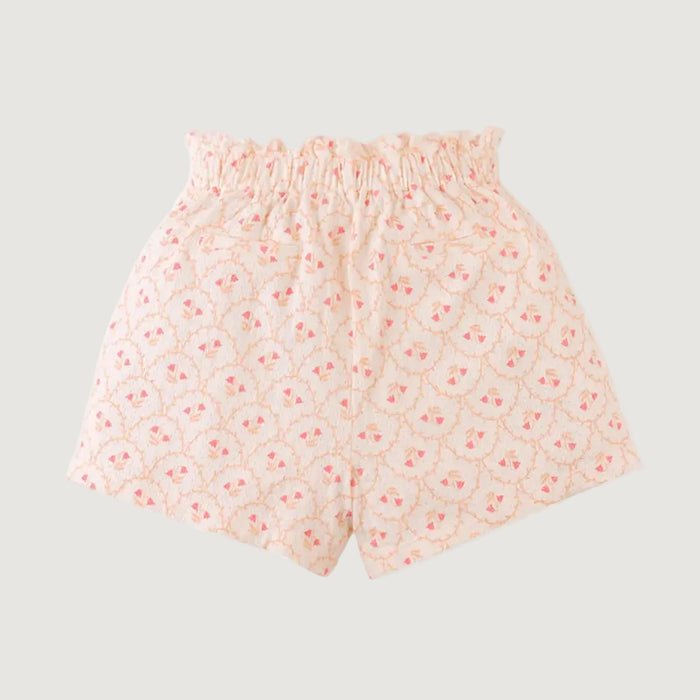 Erica Textured Paperbag Waistline Shorts
