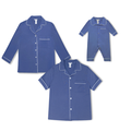 Family PJ Gift Set (Infant+Reene/Elegant Blue)