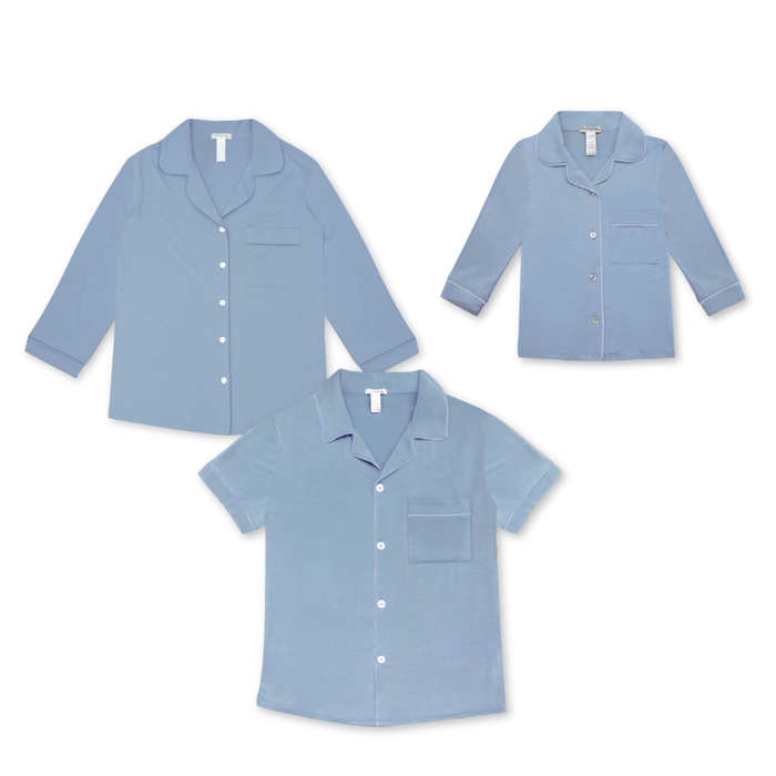 Family PJ Gift Set (Kid/Cloud Blue)