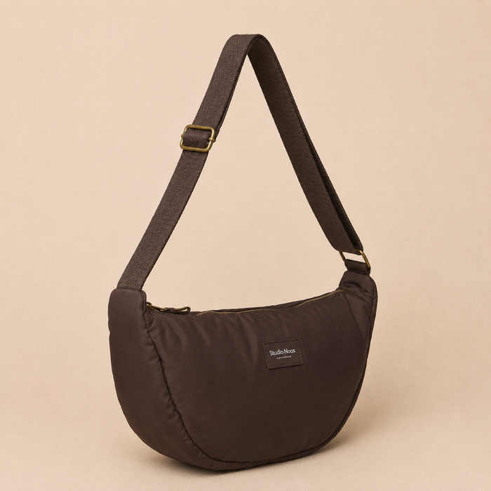FANNY PACK - PUFFY BROWN