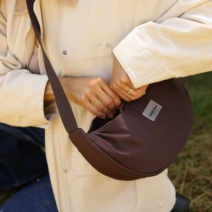 FANNY PACK - PUFFY BROWN