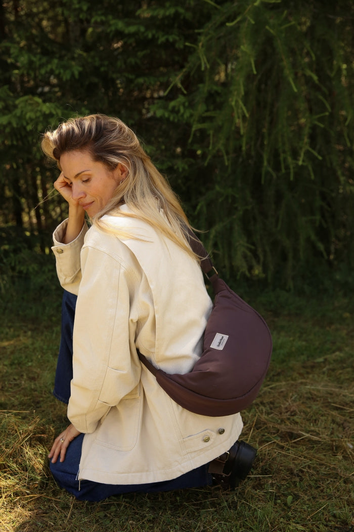 FANNY PACK - PUFFY BROWN