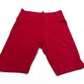 Fashion nova red biker shorts