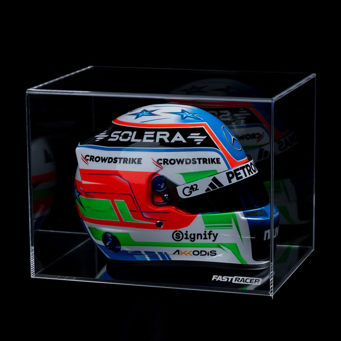 FAST RACER Premium 1:2 Scale Mini Helmet Display Case - FAST RACER
