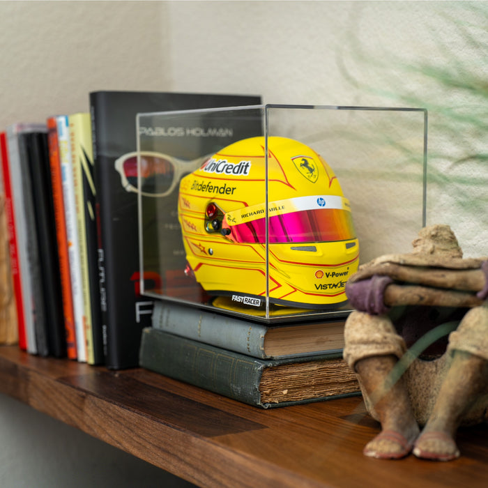 Fast Racer Premium 1:2 Scale Mini Helmet Display Case - Fast Racer