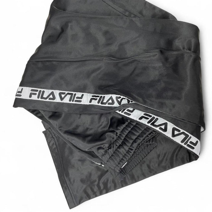 Fila black windbreaker jacket with