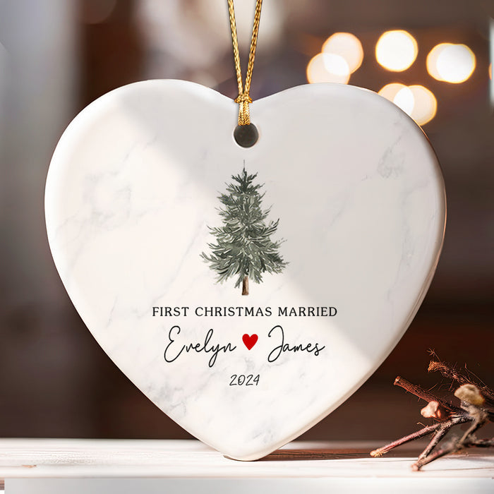 First Christmas Engaged Ornament | Engaged Ornament