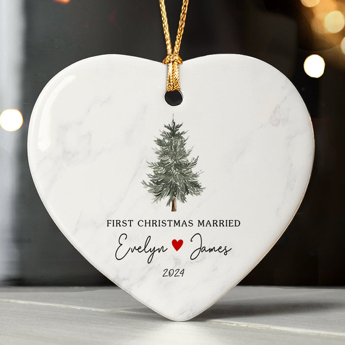First Christmas Engaged Ornament | Engaged Ornament