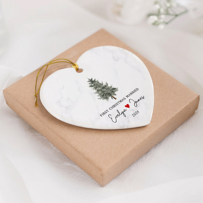 First Christmas Engaged Ornament | Engaged Ornament