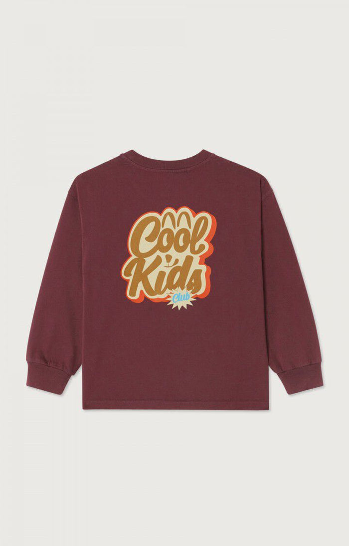 FIZVALLEY LONGSLEEVE AUBERGINE - KIDS