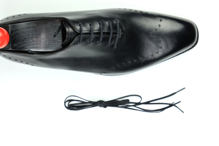 Flat Waxed Cotton Shoelaces