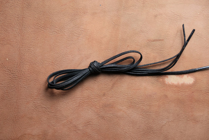 Flat Waxed Cotton Shoelaces