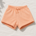 FLEECE SHORTS PEACH - BABY