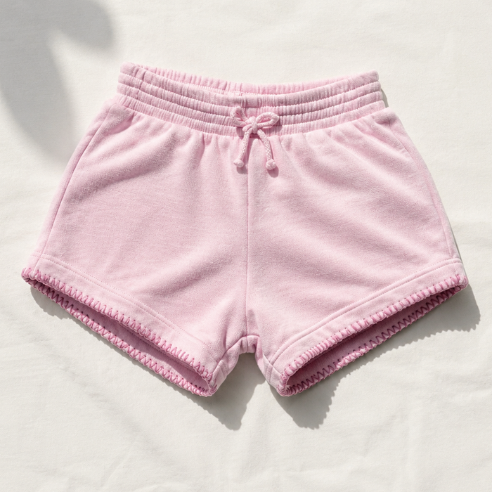 FLEECE SHORTS SOFT LILA - BABY