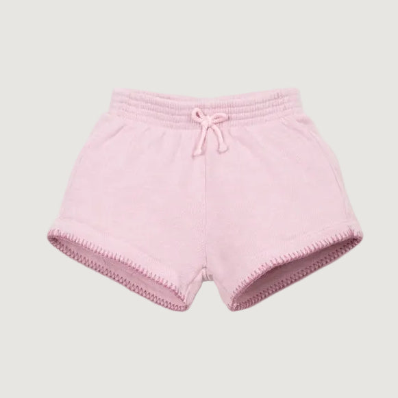 FLEECE SHORTS SOFT LILA - BABY