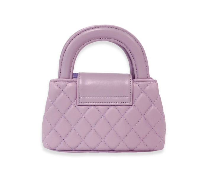 Floral Applique Quilted Bag