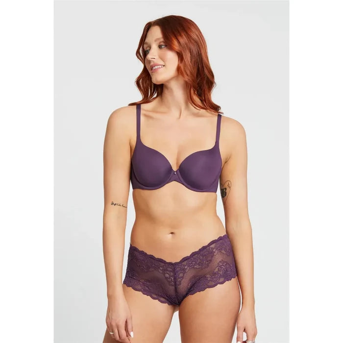 Floral lace cheeky boy short - Romantiques
