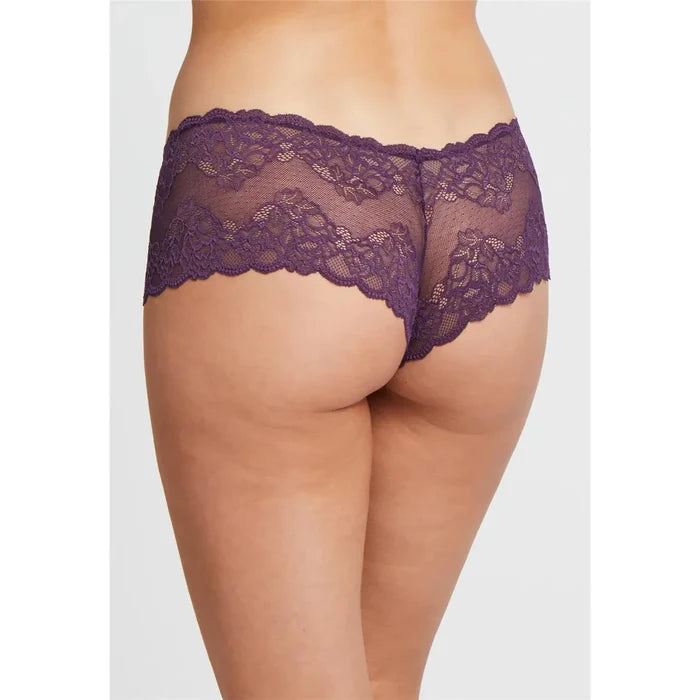 Floral lace cheeky boy short - Romantiques
