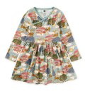 Folktale Wrap Neck Dress
