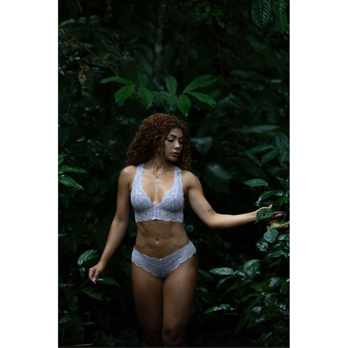 Fortuna Bralette in Lavender Fog - Romantiques