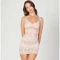 Fortuna Lace Demi Slip in Rosa Cuarzo - Romantiques