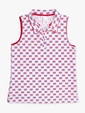 Freedom Flags Women's Sleeveless Polo Active Top