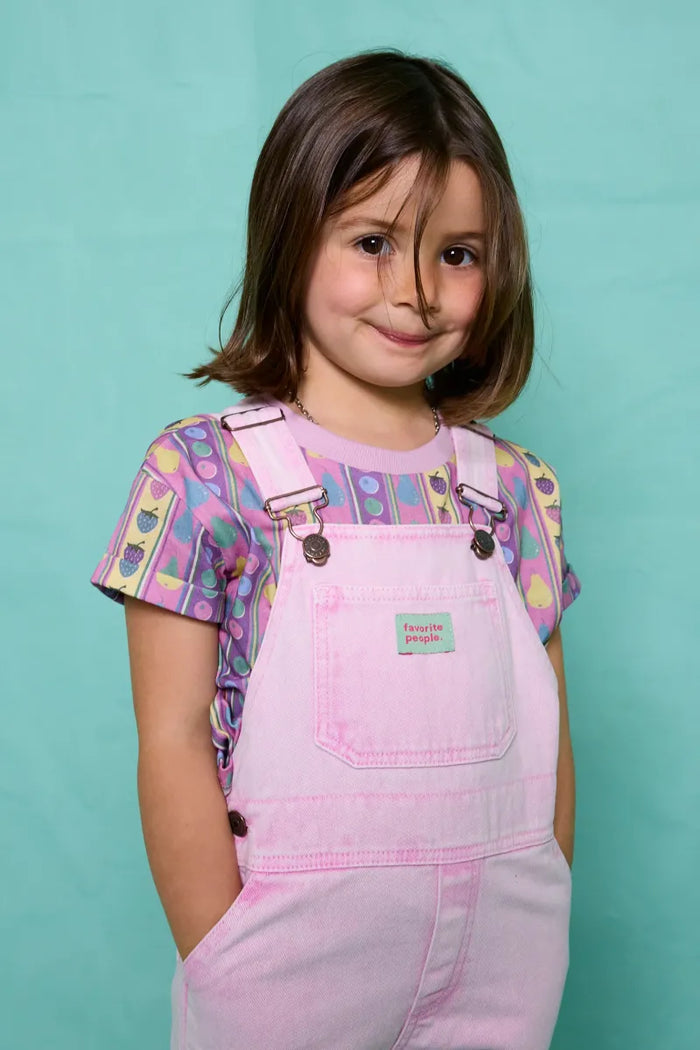 FUCHSIA PINK OVERALLS BABY&KIDS