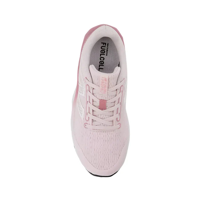 New Balance Fuelcell Propel v5 Kids - Pink Granite/Pink Taffy and White