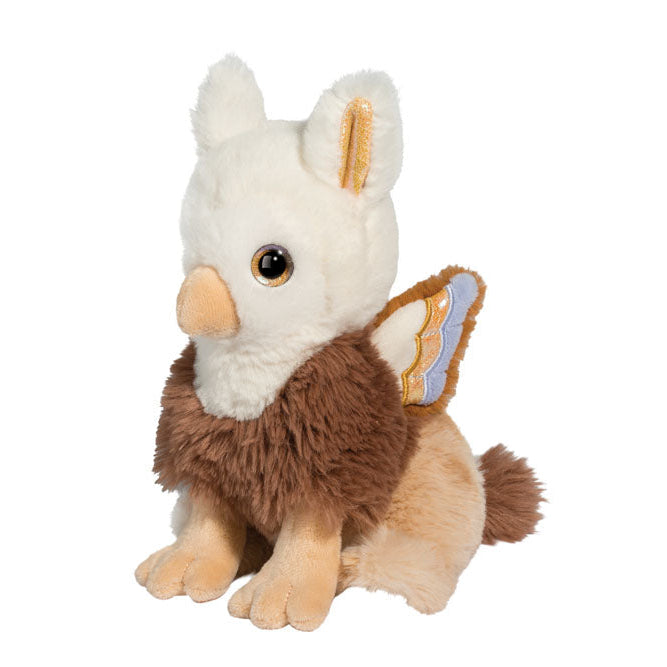 Soft plush Furie Baby Gryphon toy from Douglas, featuring detailed wings and a gentle expression, ideal for cuddling and play.