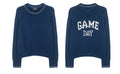 Game Day Back Zip Cardi Chunky