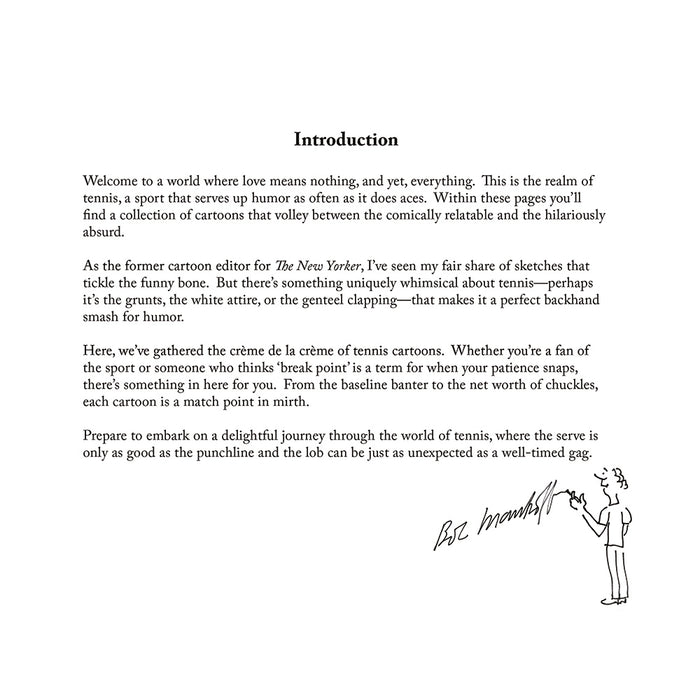 Game, Set, Laugh: Book of Tennis Cartoons (Personalized / Softcover)