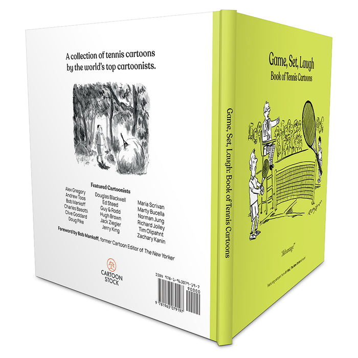 Game, Set, Laugh: Book of Tennis Cartoons (Personalized / Softcover)