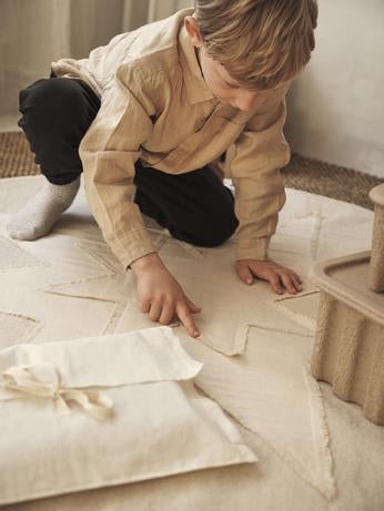 GIFTBAGS - SET OF 3 - NATURAL