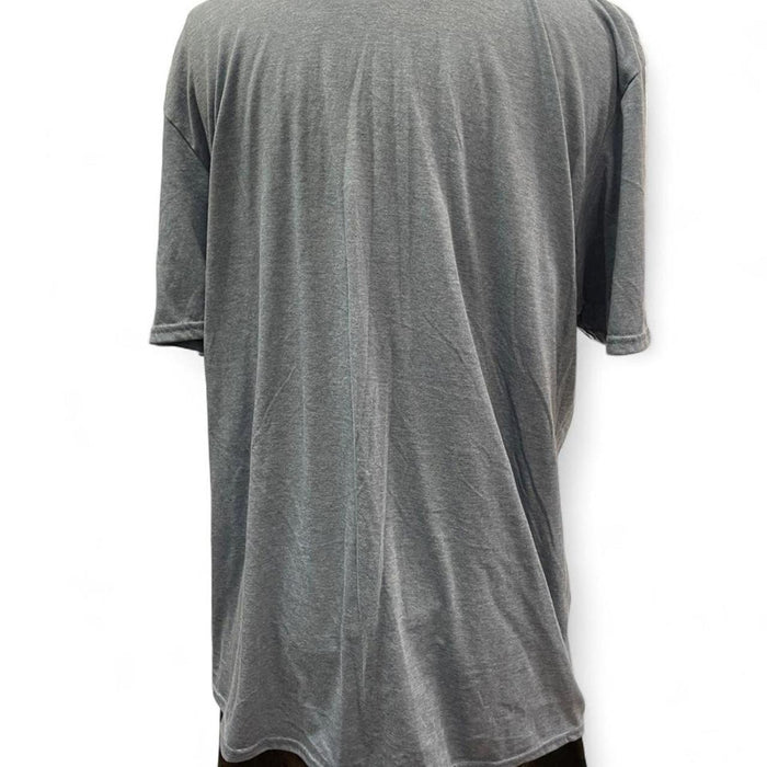 Gildan blue longline tee