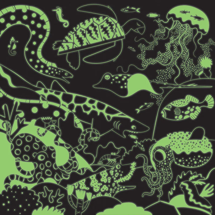 GLOW IN THE DARK PUZZLE - 500 STUKS - oceaan
