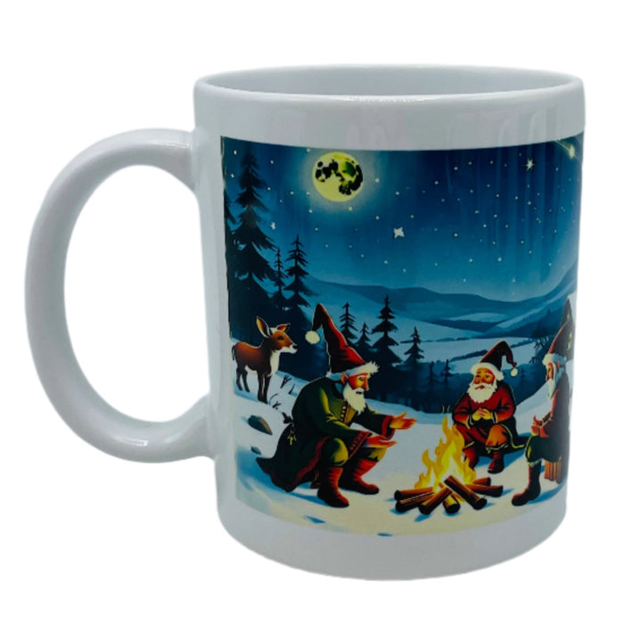 Gnomes by the Fire Coffee Mug